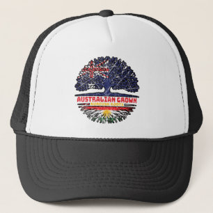 Kurdistan Kurdish Australian Australia Tree Roots Trucker Hat