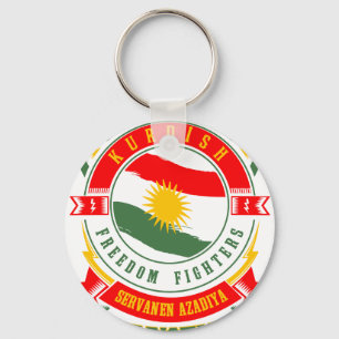 kurdistan KURDISTAN Peshmerga Freedom Warrior Keychain