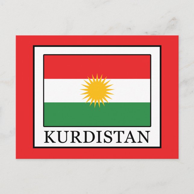 Kurdistan Postcard (Front)