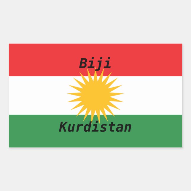 Kurdistan sticker (Front)