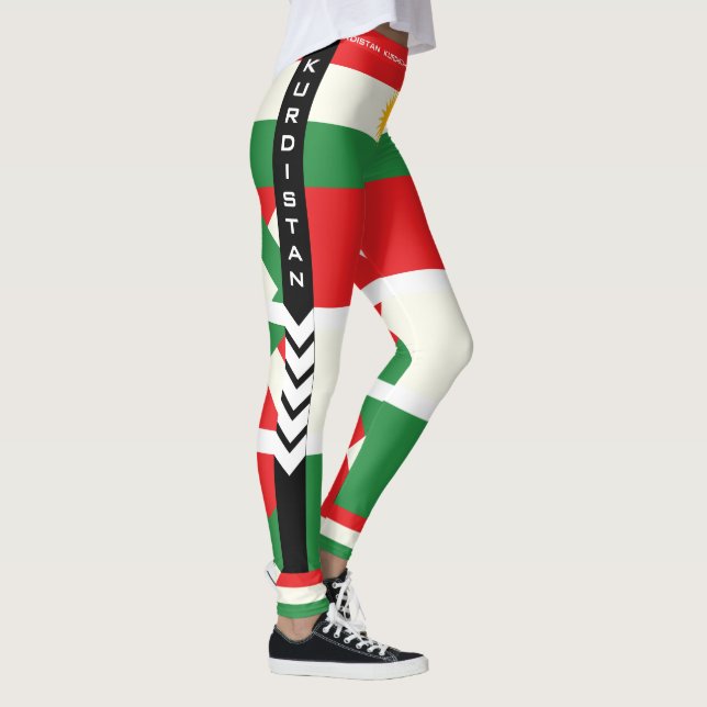 Kurdistan Women's Design Leggings (Right)