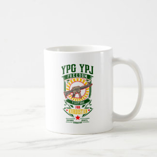 KURDISTAN - YPG - YPJ Freedom Warrior Coffee Mug