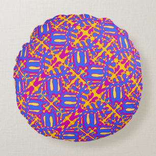 KureeAWsitty KoOL Round Pillow