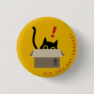 Kuro Catto Badge – Surprise Inside! 1 Inch Round Button