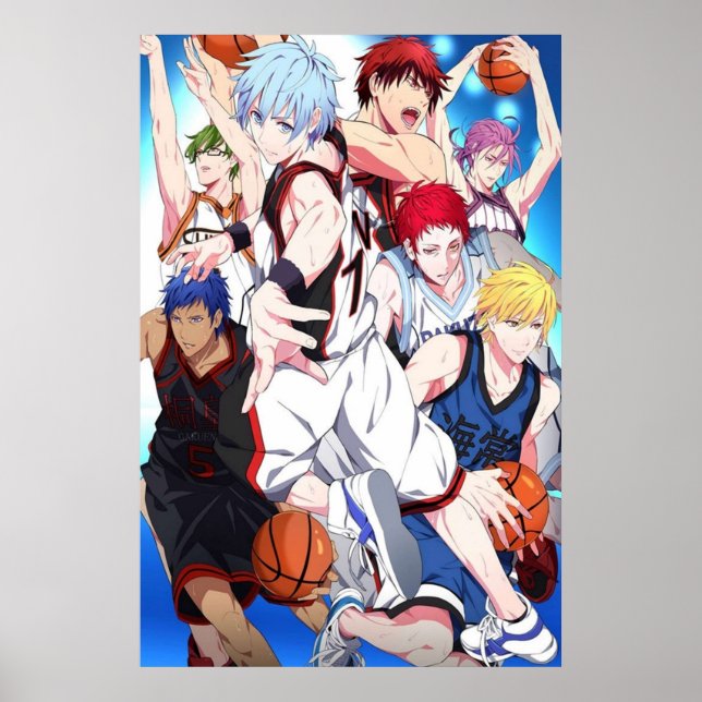 Kurokos Basketball Tv Show Poster (Front)