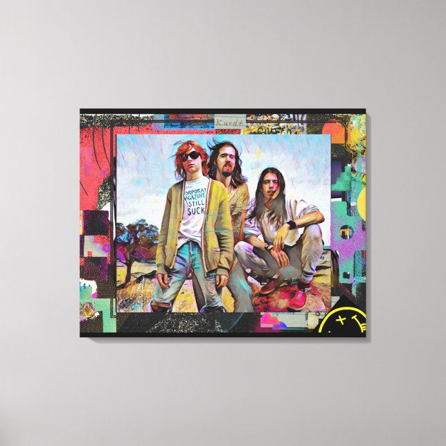 Kurt, Dave &ChrisCanvas Print (Front)