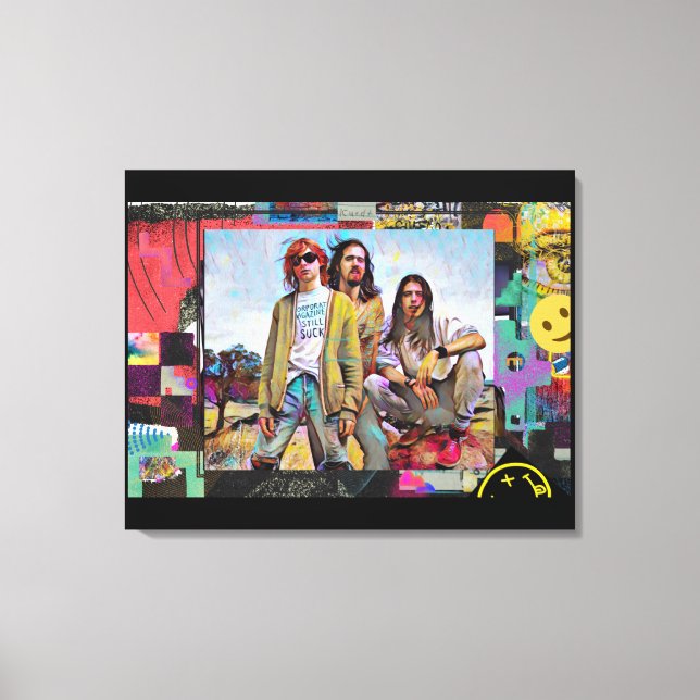 Kurt, Dave &ChrisCanvas Print (Front)