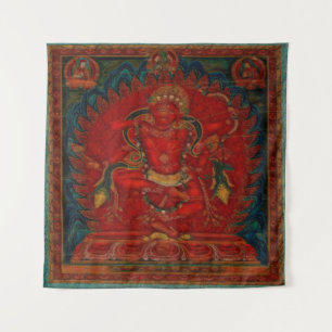 Kurukulla from Tibetan Buddhism  Tapestry