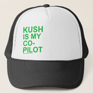 KushIsMyCoPilot Trucker Hat