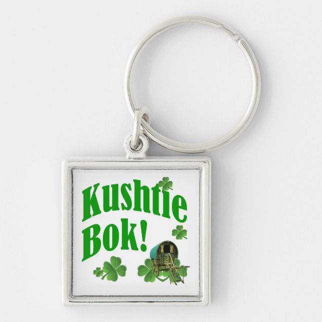 Kushtie bok! keychain (Front)