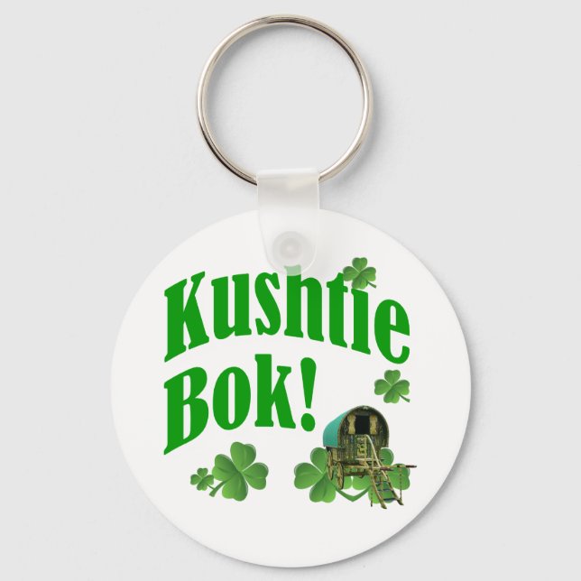 Kushtie bok! keychain (Front)