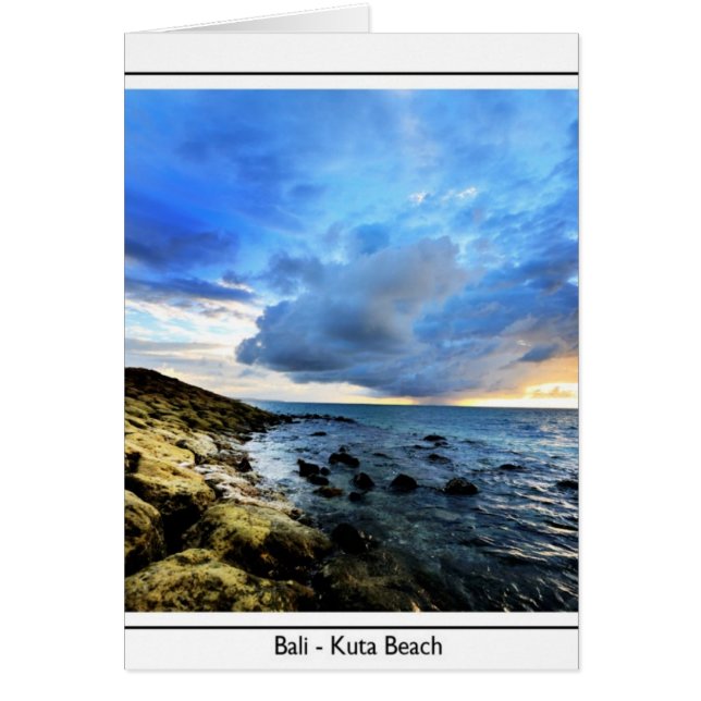 Kuta dans une tempête (Devant)