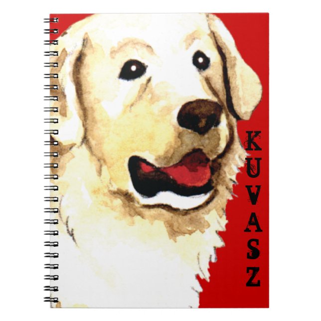 Kuvasz Colour Block Notebook (Front)