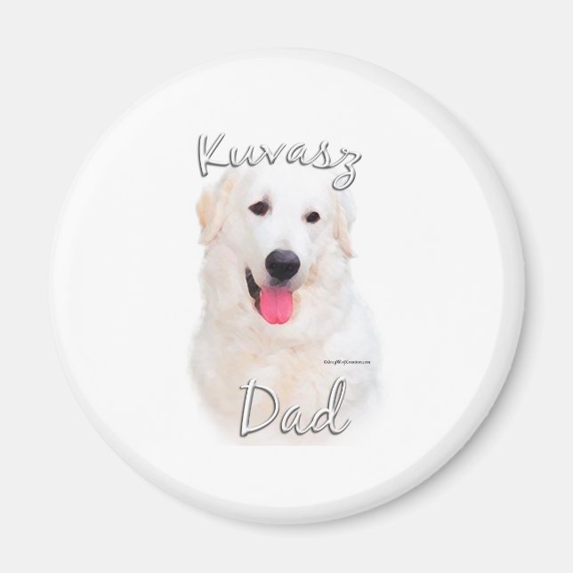 Kuvasz Dad 2 Magnet (Front)