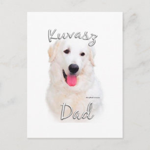 Kuvasz Dad 2 Postcard