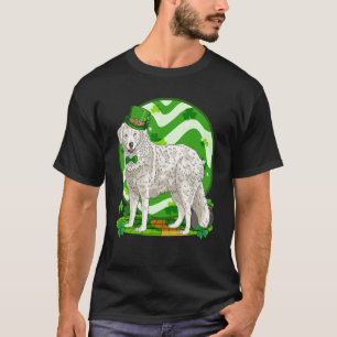 Kuvasz Dog St Patrick's Day Leprechaun T-Shirt