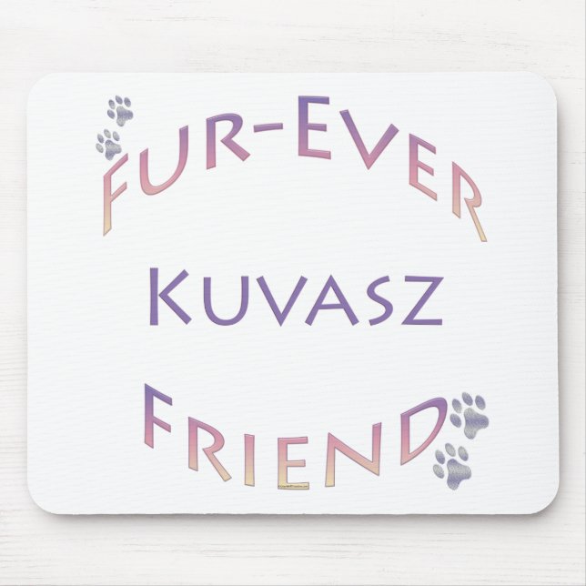 Kuvasz Furever Mouse Pad (Front)