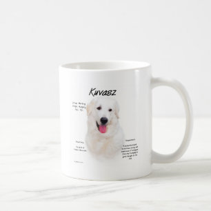 Kuvasz History Design Coffee Mug