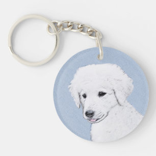 Kuvasz Peinture - Cute Original Chien Art