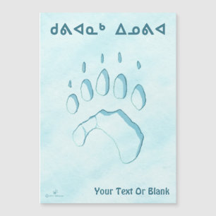 Kuvianak Innovia - Polar Bear Paw Print