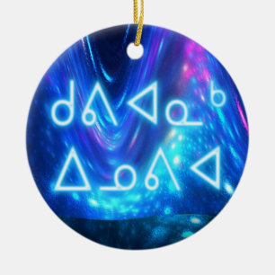Kuvianak Innovia - Qaanaaq - Northern Lights Ceramic Ornament