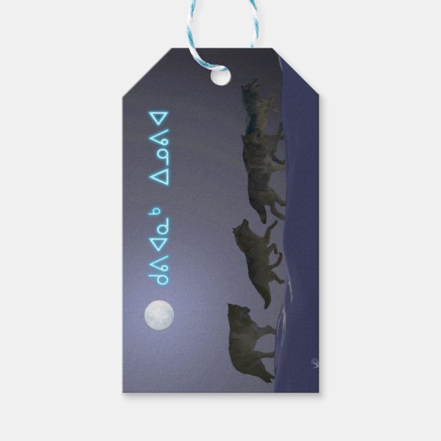 Kuvianak Innovia - Wolf Pack Gift Tags (Front)