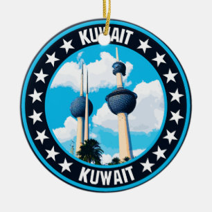 Kuwait ceramic ornament