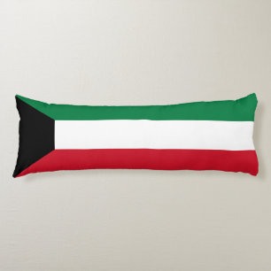 Kuwait Flag Body Pillow
