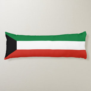 Kuwait flag body pillow