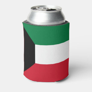 Kuwait Flag Can Cooler