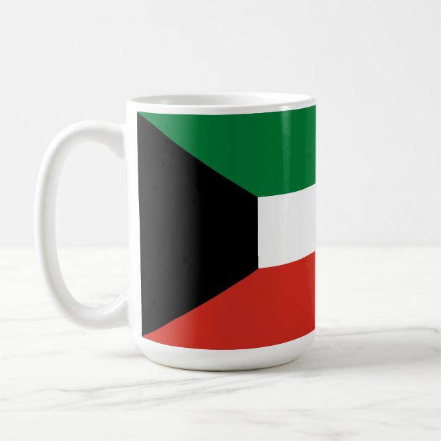 Kuwait flag coffee mug (Left)