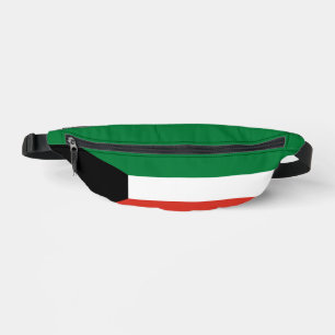 Kuwait flag fanny pack