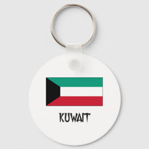 Kuwait Flag Keychain