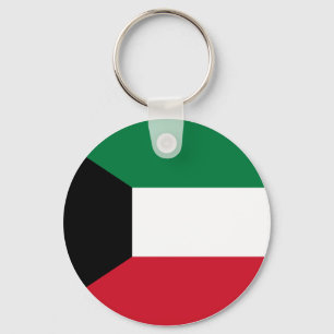 Kuwait Flag Keychain