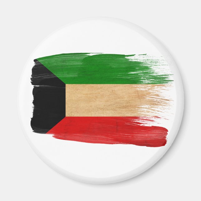 Kuwait Flag Magnets (Front)