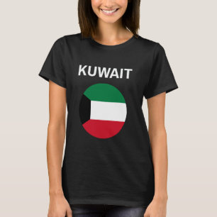 Kuwait Flag Modern T-Shirt