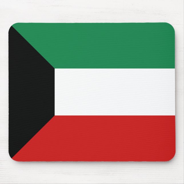 Kuwait Flag Mousepad (Front)