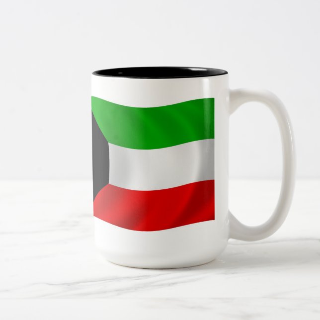 Kuwait Flag Mug (Right)