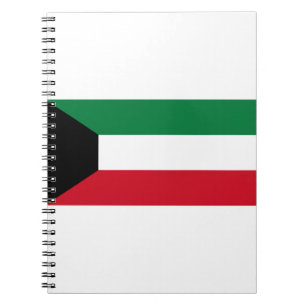 Kuwait Flag Notebook