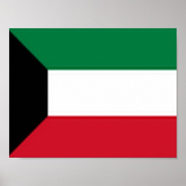 Kuwait - Flag - Poster (Front)