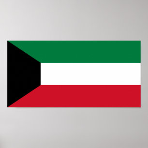 Kuwait Flag Poster
