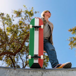 Kuwait flag skateboard