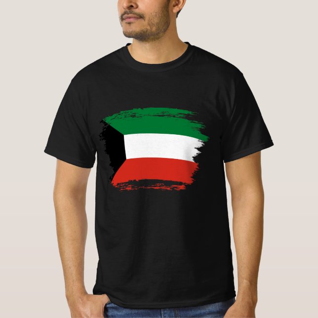 Kuwait flag T-Shirt (Front)
