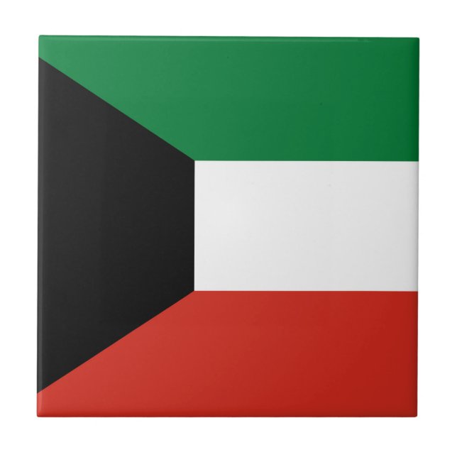 Kuwait flag tile (Front)