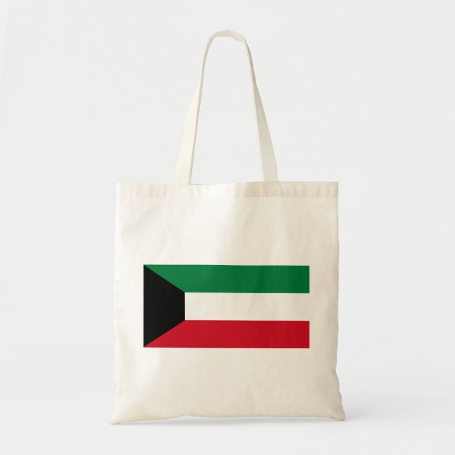 Kuwait Flag Tote Bag (Front)
