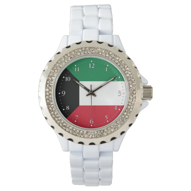 Kuwait Flag Watch (Front)
