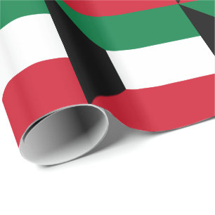 Kuwait Flag Wrapping Paper