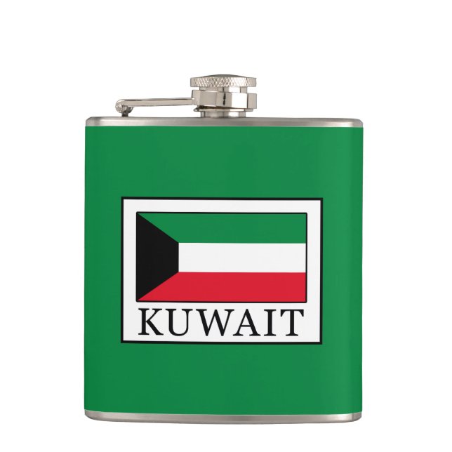 Kuwait Hip Flask (Front)