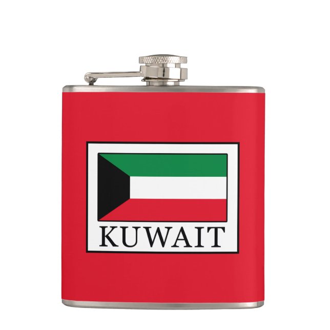 Kuwait Hip Flask (Front)