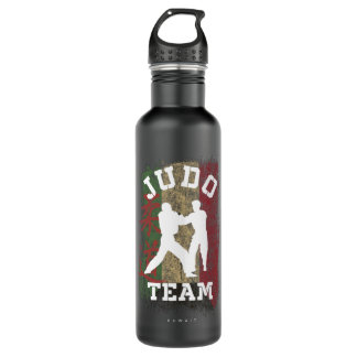 Kuwait Judo Fighter Japanese Martial Arts Judoka S 710 Ml Water Bottle